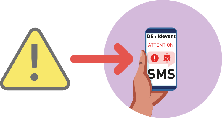 envoie d'un sms